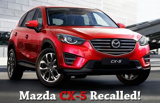 Mazda CX-5 เรียกรถคืนหลังพบปัญหาถังเชื้อเพลิงรั่ว