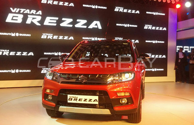 Suzuki Vitara Brezza เปิดตัวในงาน Delhi Auto Expo 2016