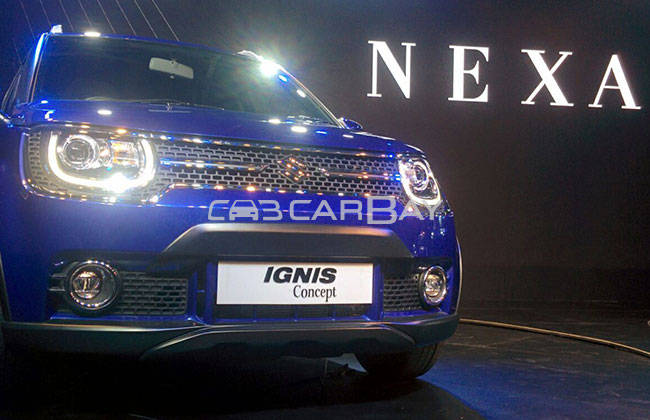 Auto Expo 2016 Introduced Maruti Concept Car “IGNIS”