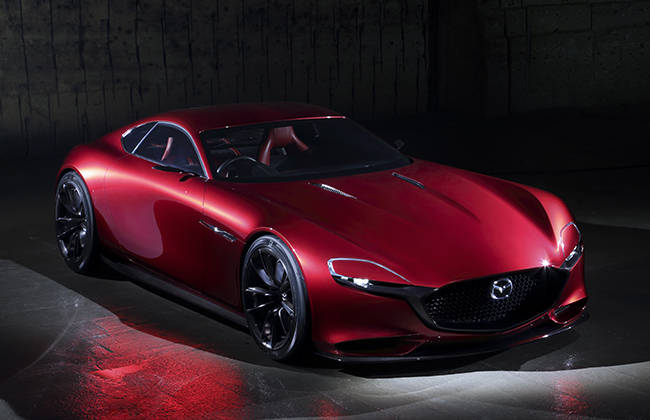 Mazda RX-Vision รุ่นเครื่องยนต์ Rotary พร้อมติดตั้งเทอร์โบชาร์จเจอร์