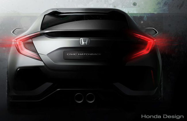 พบกับภาพตัวอย่างคอนเซ็ปต์ Honda Civic Hatchback           