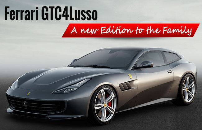 Ferrari GTC4Lusso to Mark a Debut at the Geneva Motor Show