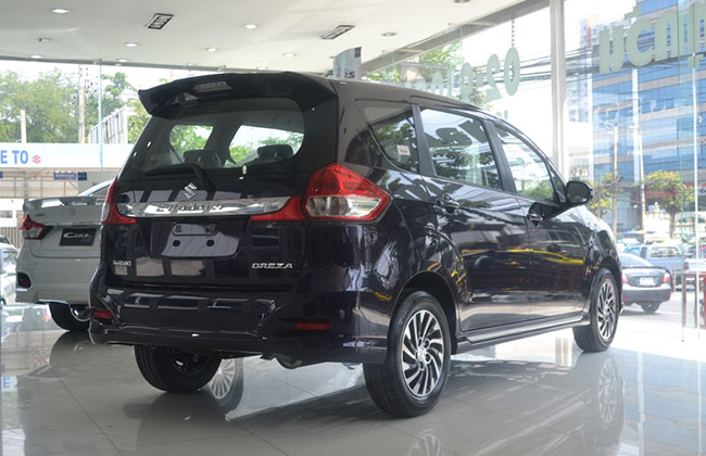 หลัง การปรับโฉม Ertiga 