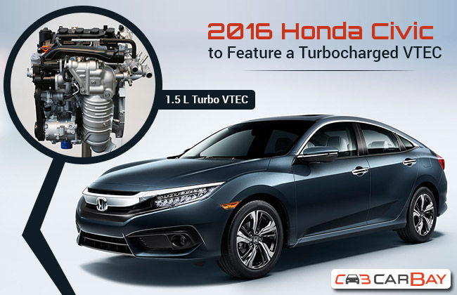 2016 Honda Civic Philippines to Feature a Turbocharged VTEC