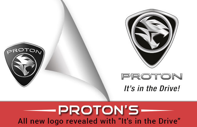 Proton's New logo revealed with the all-new "It's in the Drive" tagline