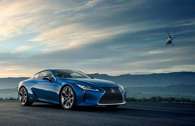 Lexus LC 500h to make an Appearance at the Geneva Motor Show 2016