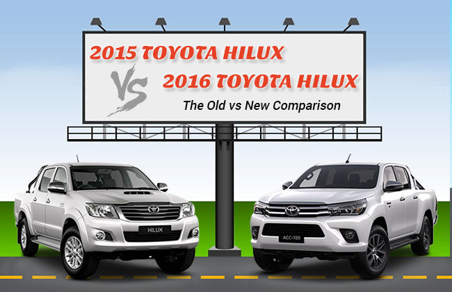 2016 Toyota Hilux vs 2015 Toyota Hilux: The Old vs New Comparison