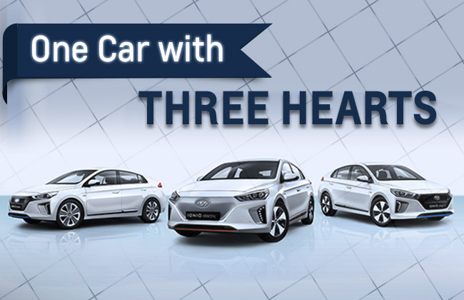 Hyundai IONIQ, Big Plans for Geneva Motor Show 2016: One car, Three Hearts