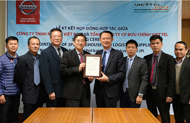 Nissan Việt Nam and Viettel Post - hợp đồng được ký kêt!