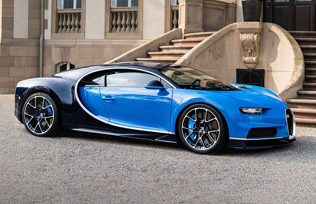 Bugatti Chiron Unwrapped Ahead of 2016 Geneva Motor Show