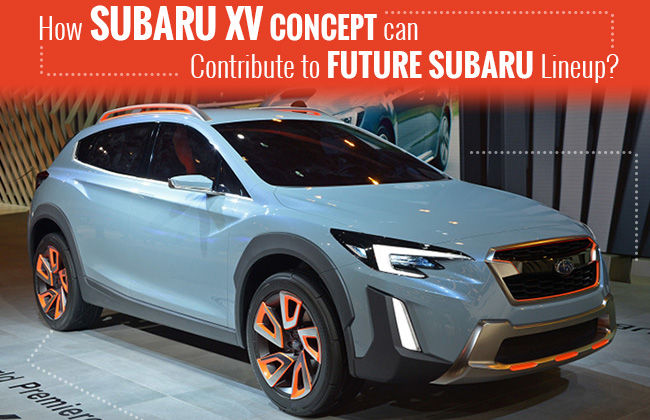 Know How Subaru XV is Different from the Geneva Revealed XV Concept