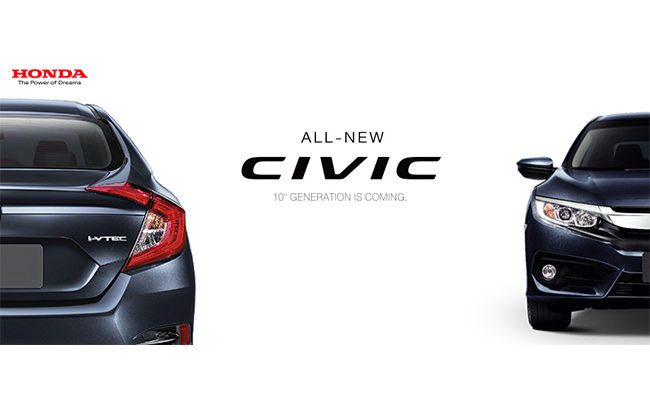 Honda Thailand ปล่อยอีกภาพตัวอย่างของ All-new Civic 