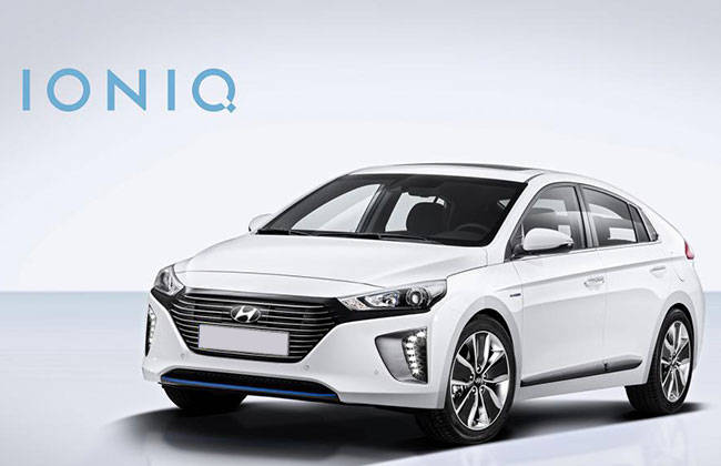 Hyundai Electric Ioniq Hybrid Stepped at the Geneva Motor Show 2016