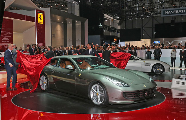 Ferrari GTC4Lusso is the new Italian Cuisine at Geneva 2016