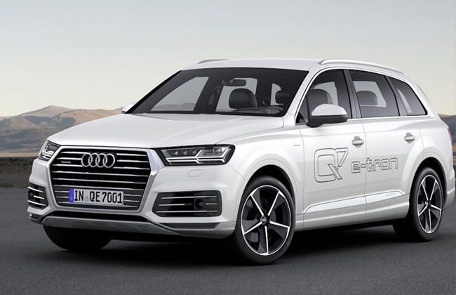Audi Q7 e-Tron Readying for the Real World Experience