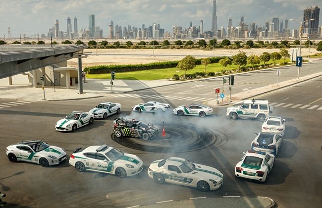 Aksi Drifting Spektakuler Ken Block di Dubai
