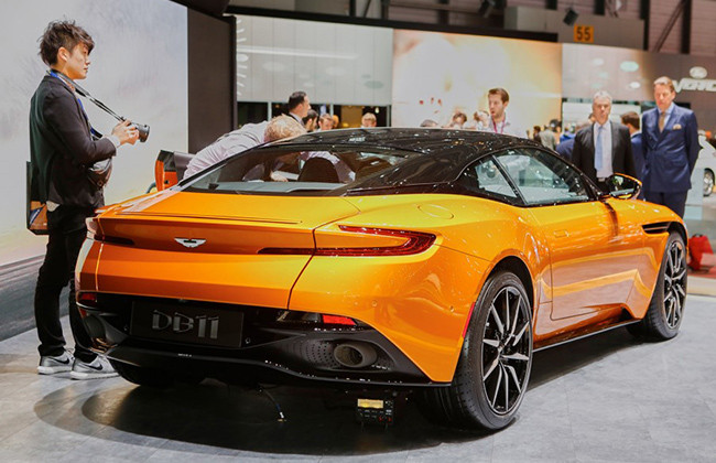 DB11 Rear View