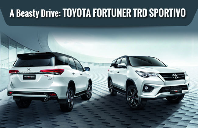 Toyota Fortuner TRD Sportivo เปิดตัวอย่างเป็นทางการในประเทศไทย