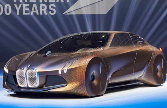 BMW Marks its 100-year Anniversary by flashing BMW Vision Next 100 Concept