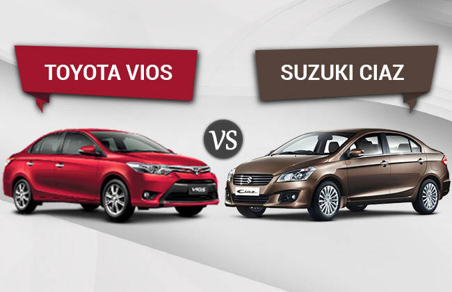 Toyota Vios vs Suzuki Ciaz: Japanese Race to be the No.1