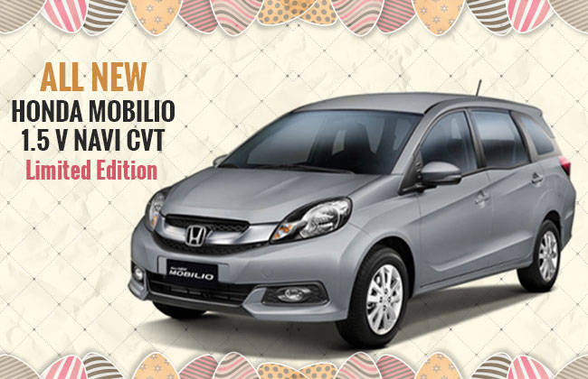 Honda Philippines Celebrates Holy Week with Honda Mobilio 1.5 Navi CVT Limited Edition