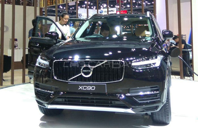Volvo XC90 2016 ได้รับความสนใจในงาน BMS 2016