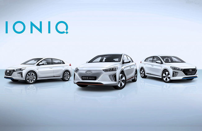 Hyundai Ioniq Rolls Out with its Three Powertrain Configuration