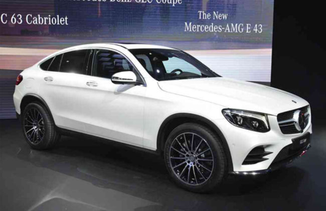 Mercedes-Benz GLC Coupe Breaks Cover at New York Auto Show