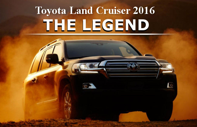 2016 Toyota Land Cruiser to make Rivals Jealous @ MIAS 2016