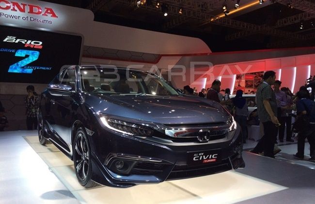 Civic Turbo, Bintang Booth Honda di GIIAS 2016