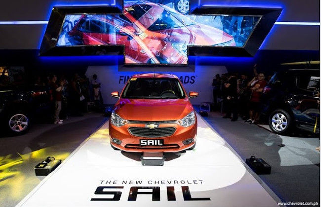 Chevrolet Sail Makes its First Philippines Debut at 2016 MIAS 