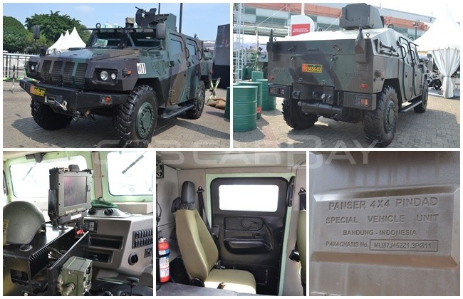 Panser Anoa buatan Pindad