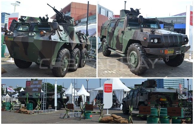Kendaraan Tempur TNI Unjuk Gigi di IIMS 2016 