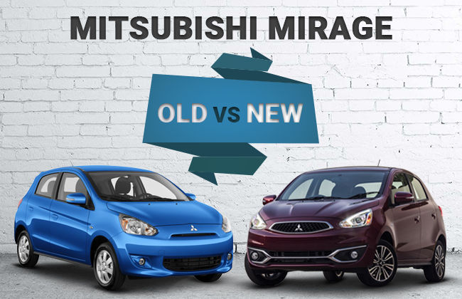 Mitsubishi Mirage : Old Vs New