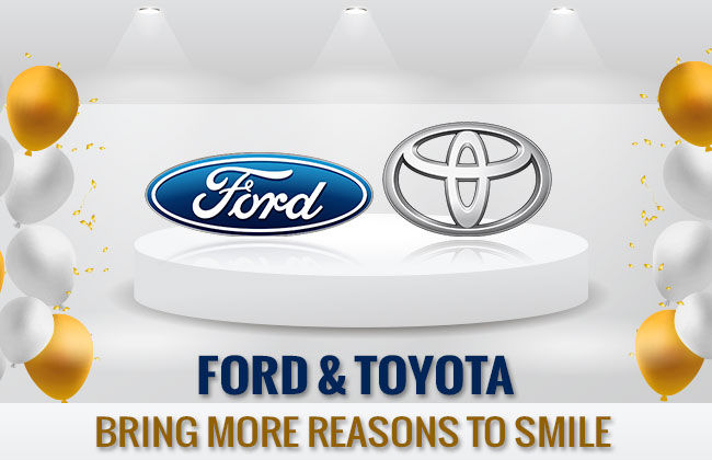 It's Raining Offers and Discounts by Toyota Philippines and Ford Philippines 