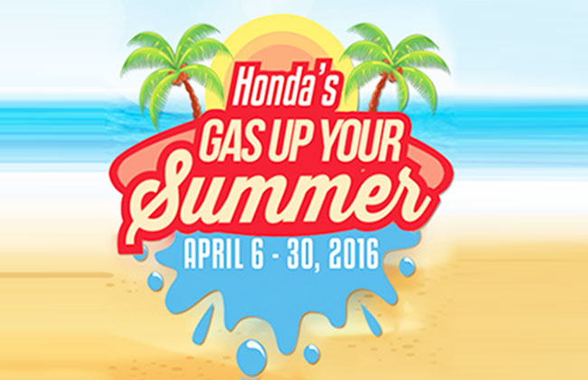 Grab Free Fuel Worth PhP 50,000 at Honda Dealership 
