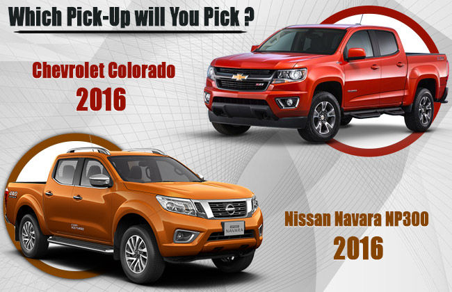 Chevrolet Colorado 2016 vs Nissan Navara NP300 2016 – Pick-Up War Just Got Real!