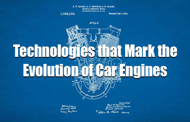 Technologies that Mark the Evolution of Car Engines Over Time