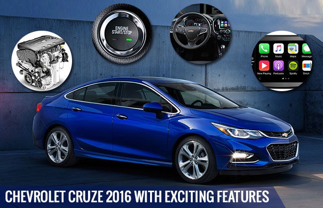 Expect to Cruise in Chevy Cruze 2016 With These Features