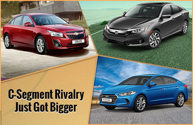 Looking for a C-Segment Sedan? Here Are Your Choices!