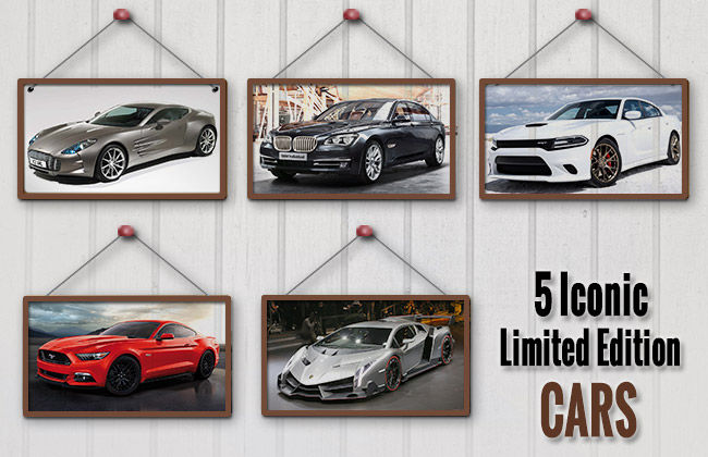5 Special Edition Cars that are Near to Impossible to Own