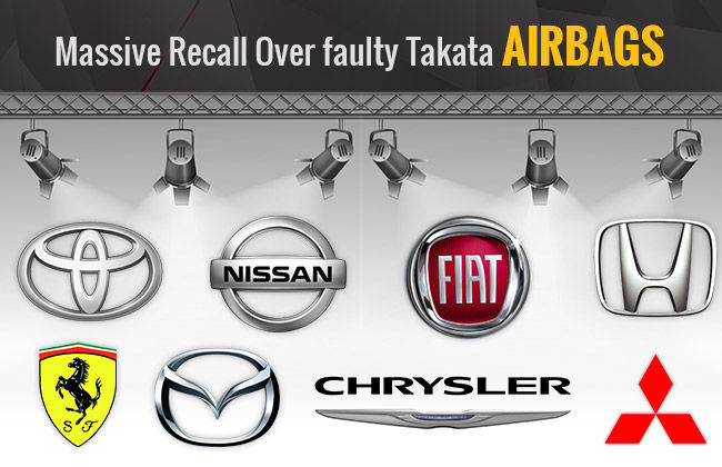 8 Auto Brands, 12 Million Vehicles Affected – Massive Recall Over Takata Airbag Issue