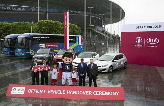 Ratusan Mobil Kia Siap Menjadi Kendaraan Operasional UEFA Euro 2016 