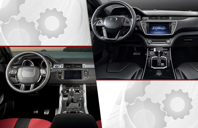 evoque vs X7 interior