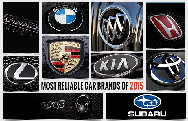 10 Reliable Car Brands Worldwide in 2015