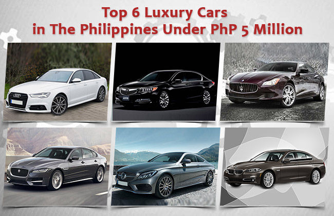 Top 6 Luxury Cars in the Philippines Under PhP 5 Million