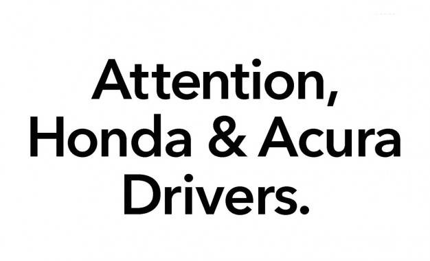 Honda & Acura Owners Listen up - NHTSA Issues Immediate Recall