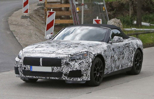 BMW Sports Car Spied Testing in Europe, Likely to be Called BMW Z5