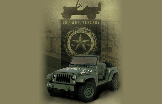 Jeep Revived Its Military Heritage With Jeep Wrangler 75th Salute Concept