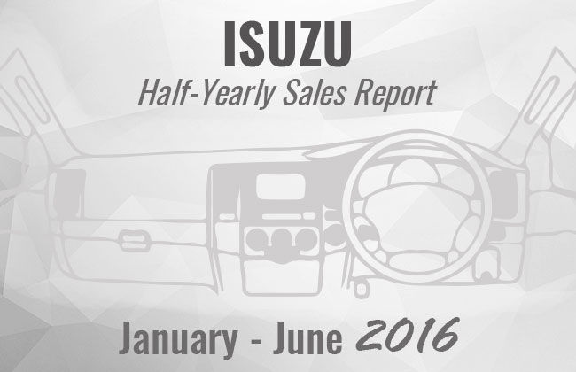 Isuzu Half-Yearly Sales Report - mu-X Becomes Highest Contributor 